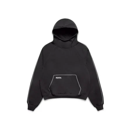 Mertra Pulse Hoodie (Smoke) - Black